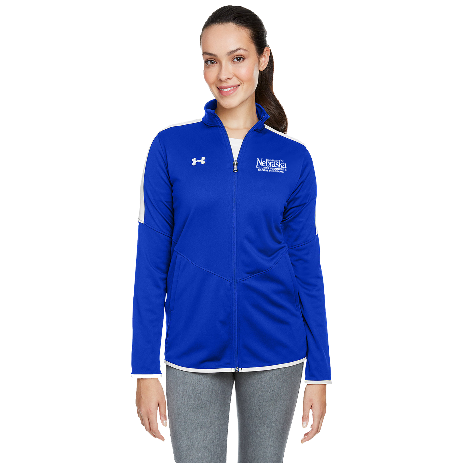 Under Armour Women's UA Rival Knit Jacket XS Gray at  Women's  Clothing store